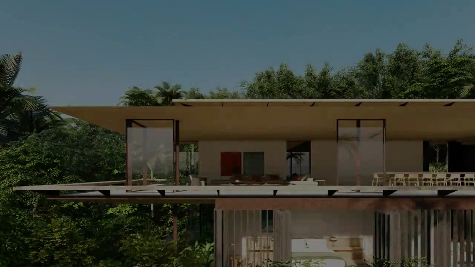 Casa da Vista — fachada integrada à mata, projeto Jacobsen Arquitetura